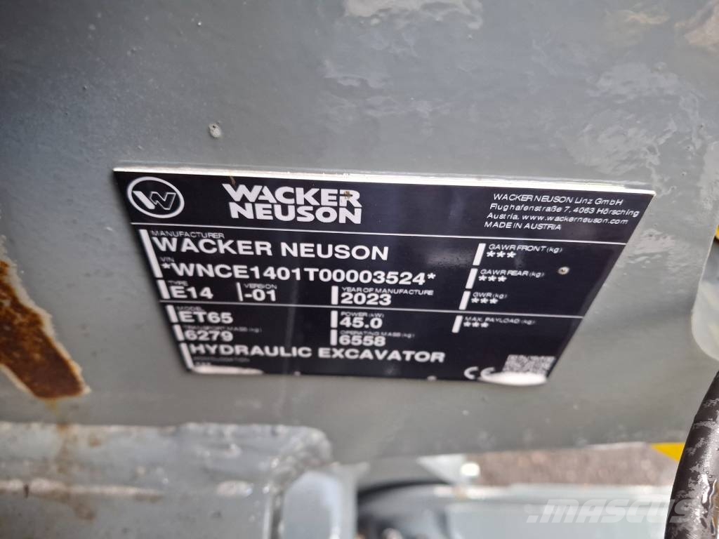 Wacker Neuson ET 65 Mini bageri <7t