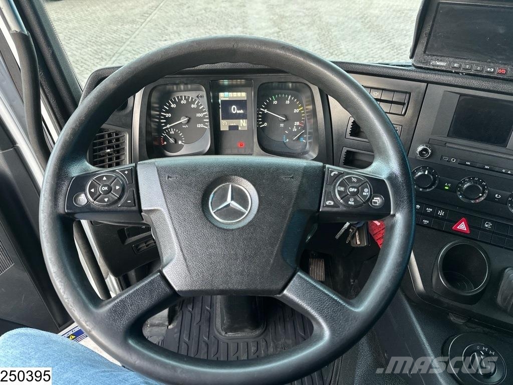 Mercedes-Benz Arocs 2636 EURO 6, Palfinger, Remote, 6x4, Steel s Platformas/izkraušana no sāniem