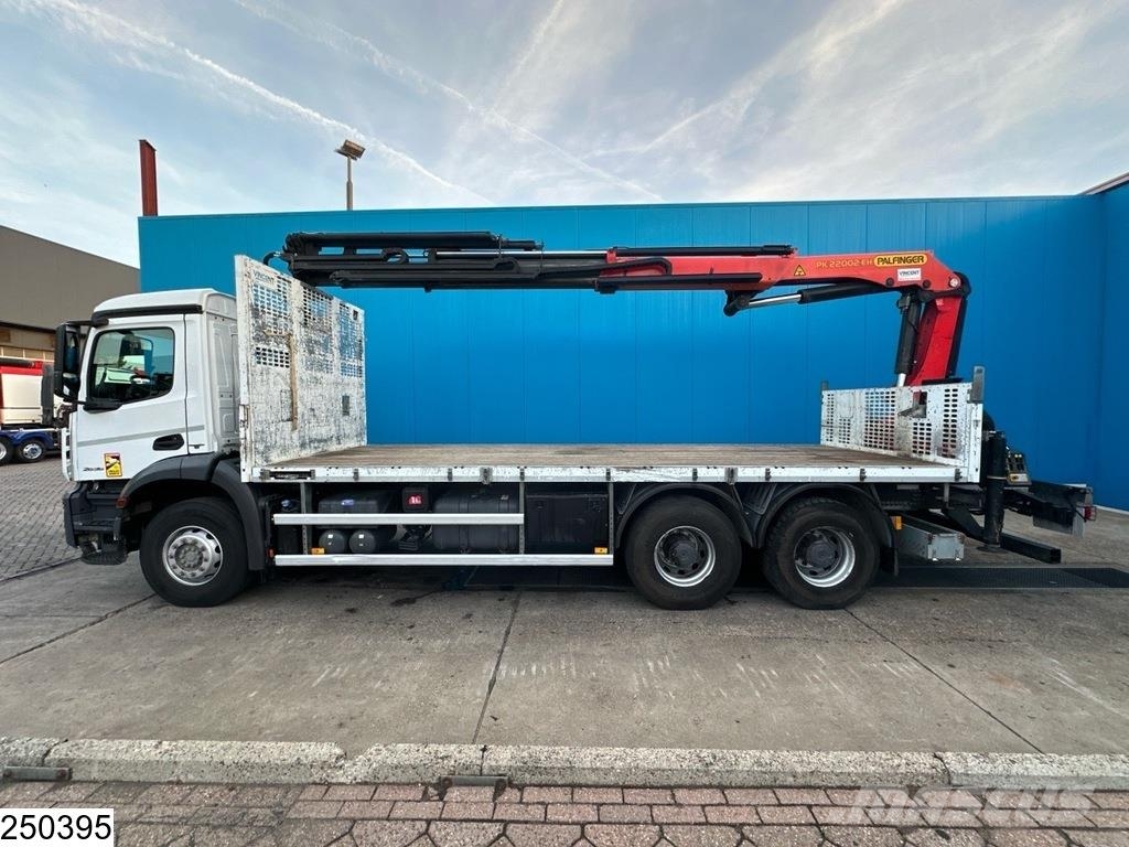Mercedes-Benz Arocs 2636 EURO 6, Palfinger, Remote, 6x4, Steel s Kamioni sa otvorenim sandukom