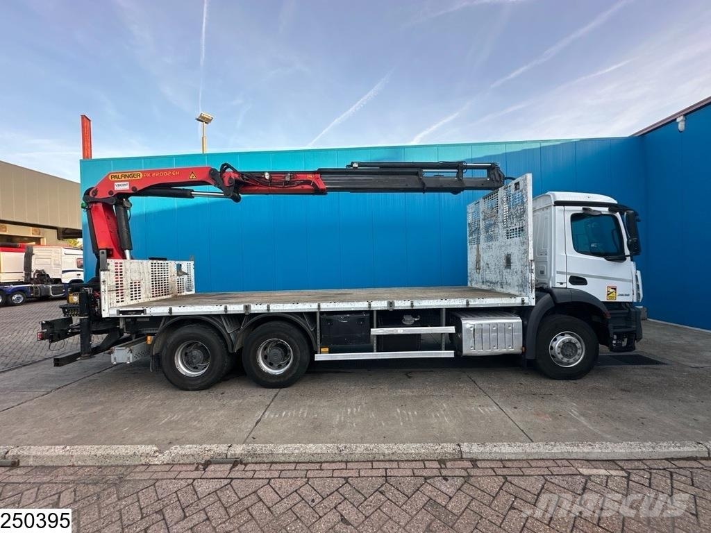 Mercedes-Benz Arocs 2636 EURO 6, Palfinger, Remote, 6x4, Steel s Kamioni sa otvorenim sandukom