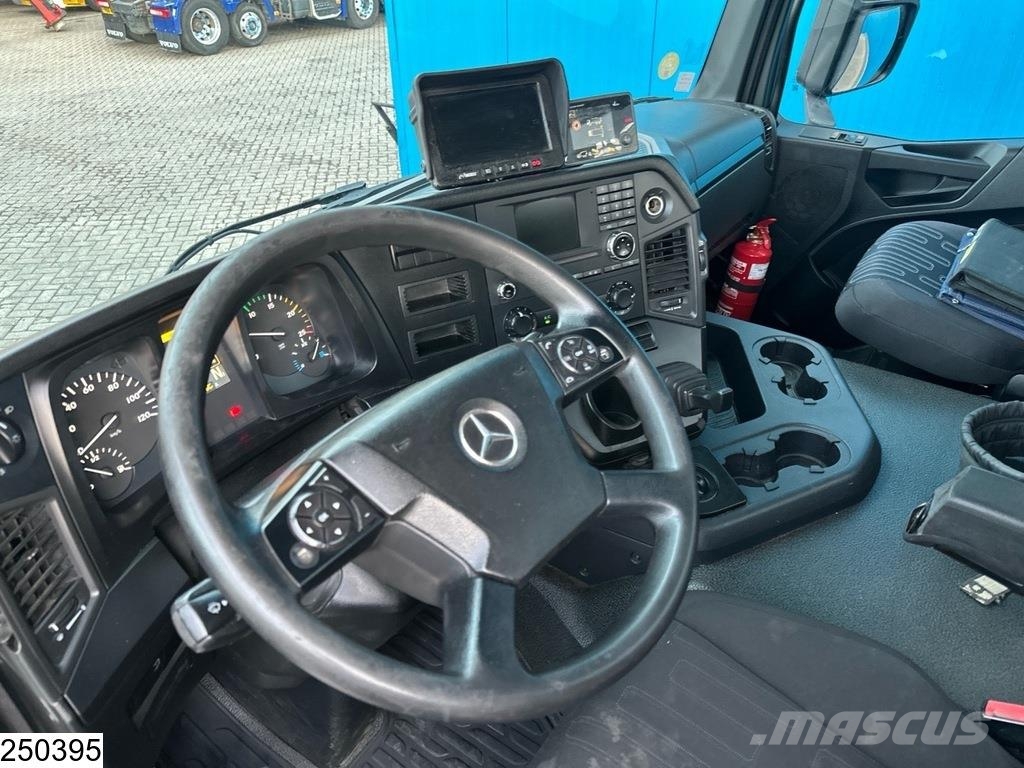 Mercedes-Benz Arocs 2636 EURO 6, Palfinger, Remote, 6x4, Steel s Platformas/izkraušana no sāniem