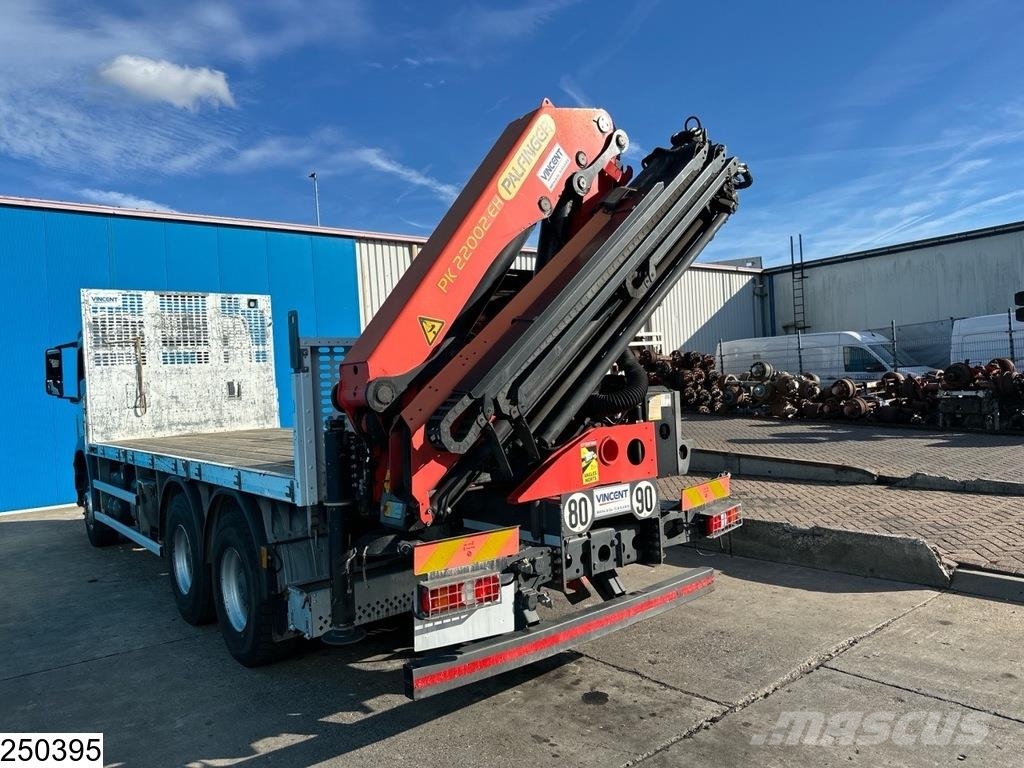 Mercedes-Benz Arocs 2636 EURO 6, Palfinger, Remote, 6x4, Steel s Platformas/izkraušana no sāniem