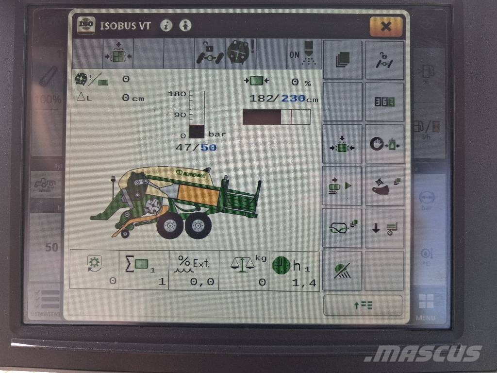 Krone Big Pack 1290 HDP XC Presse quadre