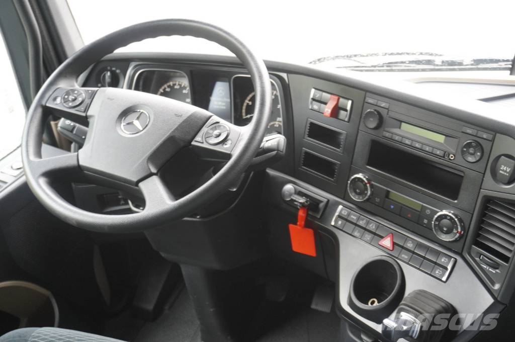 Mercedes-Benz Actros 2540 6×2 / 90 tho. km! / 18 EPAL curtainsid Pritsche & Plane