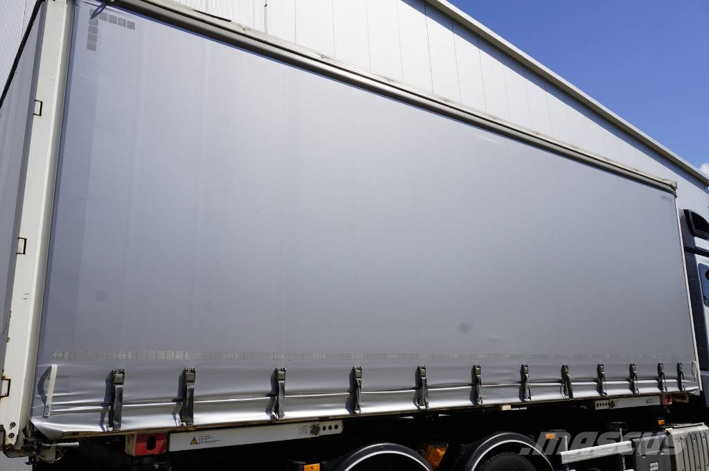 Mercedes-Benz Actros 2540 6×2 / 90 tho. km! / 18 EPAL curtainsid Pritsche & Plane