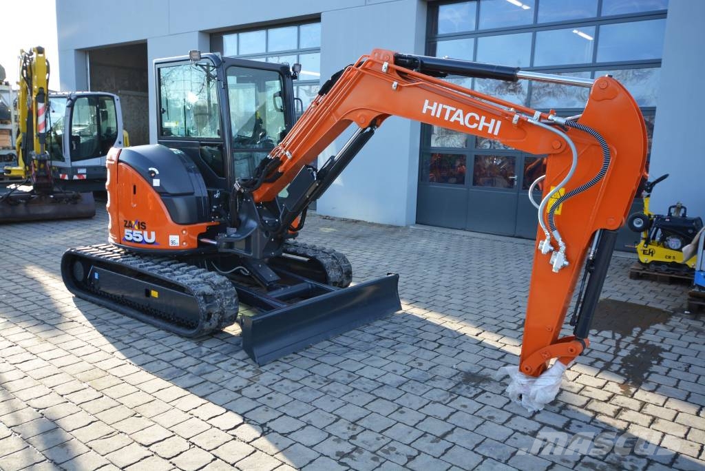 Hitachi ZX 55 U-6 Міні-екскаватори < 7т