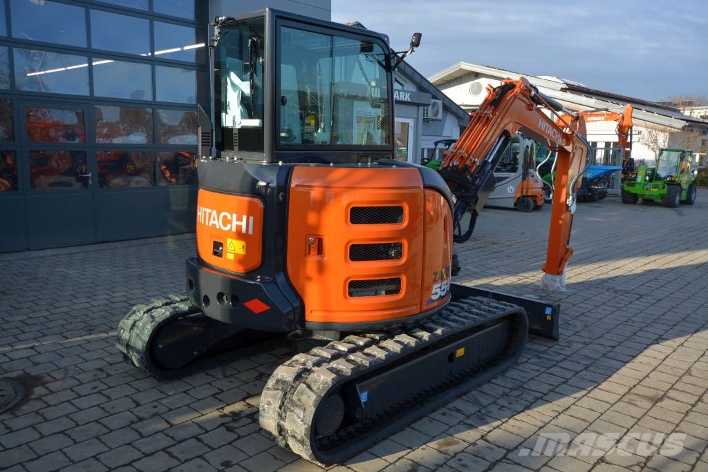 Hitachi ZX 55 U-6 Міні-екскаватори < 7т