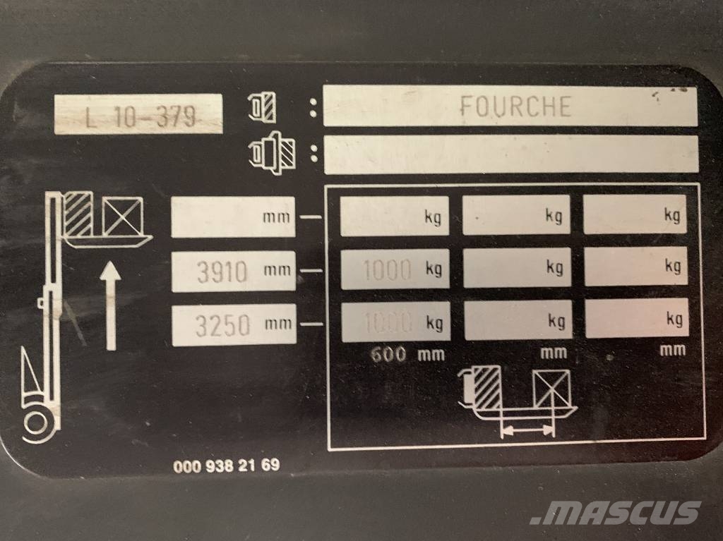 Linde L10/379/ SPEC.WIDE /1150-680/NEW BATTERY V-0728 OB Batterien