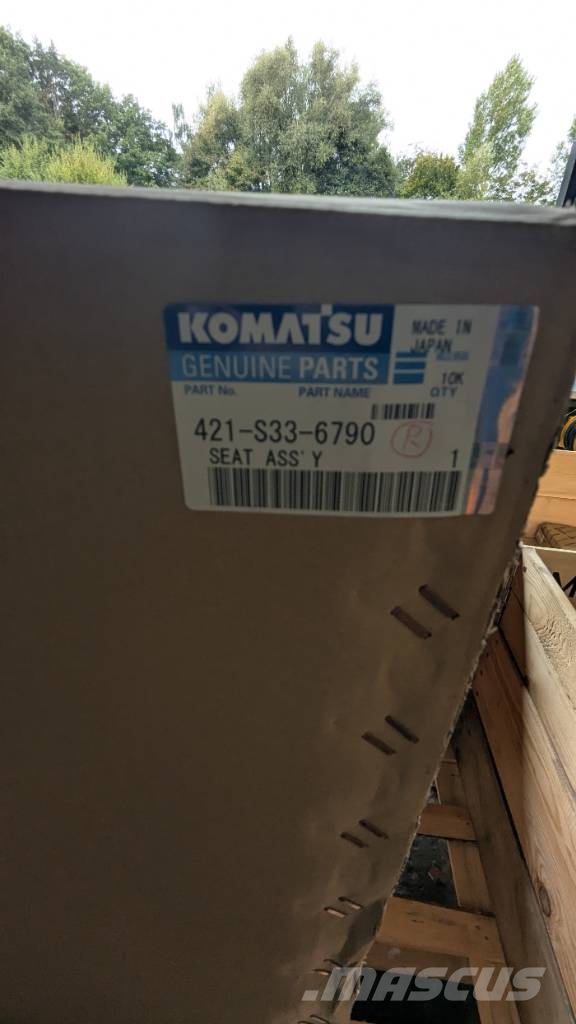Komatsu WA380-8 SEAT ASS'Y 421-S33-6790 Cabins and interior