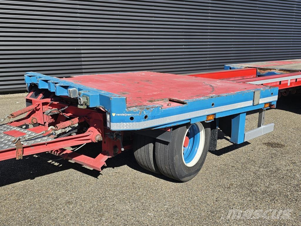 Scania R520 V8 8x2/6 / HMF 70 tm + JUMBO AANHANGER Vlakke laadvloer met kraan