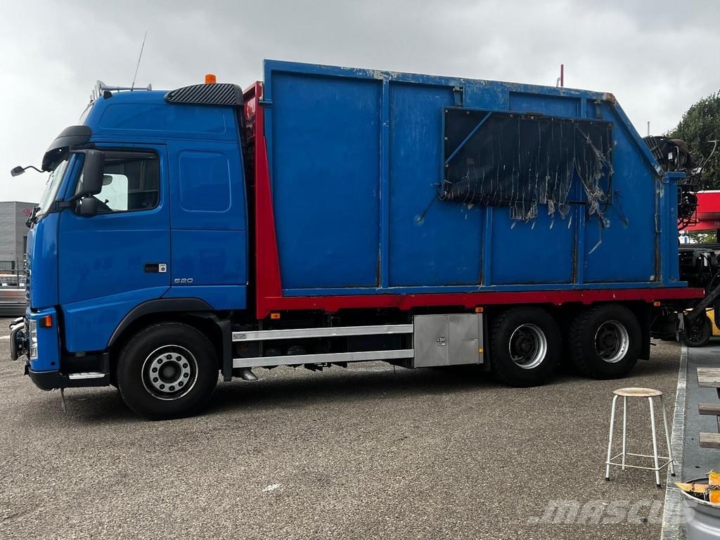 Volvo FH 520 6X4 EURO 5 + LOGLIFT F120ST96R - KIPPER Kiperi kamioni