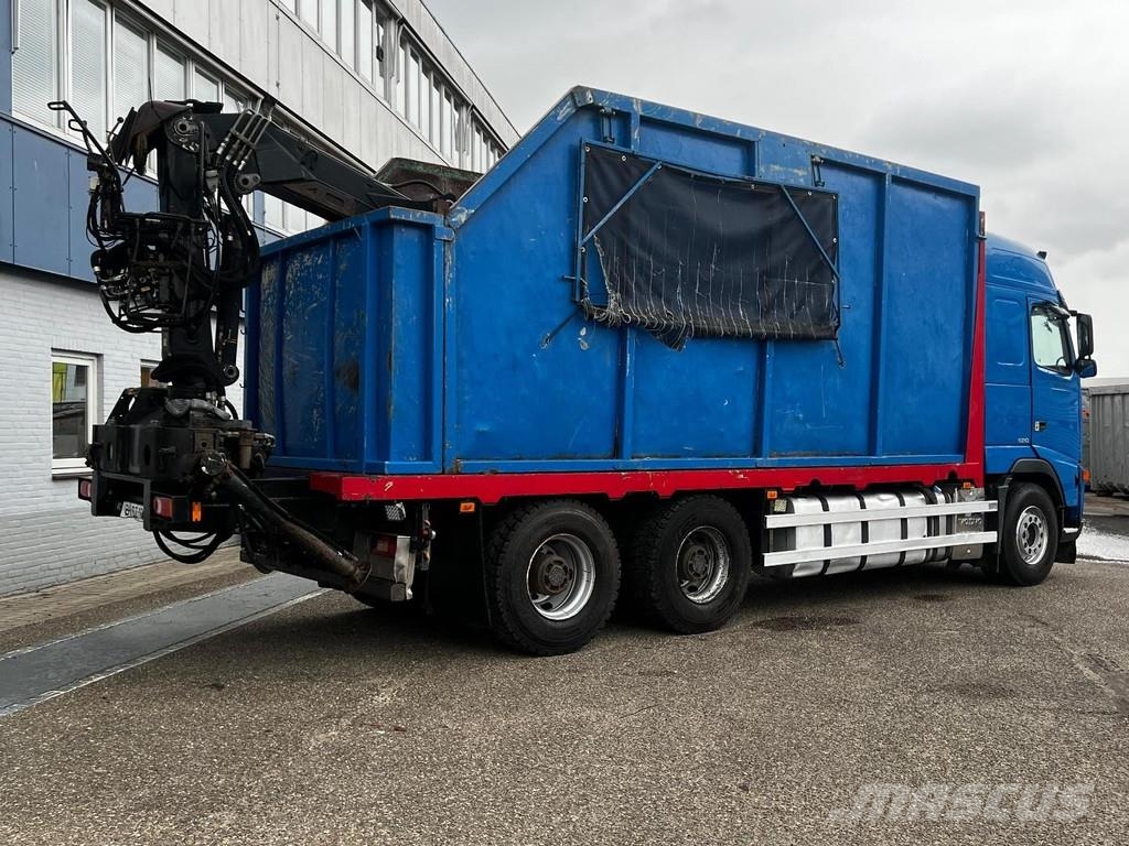 Volvo FH 520 6X4 EURO 5 + LOGLIFT F120ST96R - KIPPER Bañeras basculantes usadas