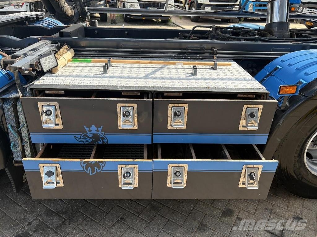 Scania R 490 + HMF 5020 - 6X EXT. + JIB 5X EXT. + EURO 6 Camiones elevadores de gancho