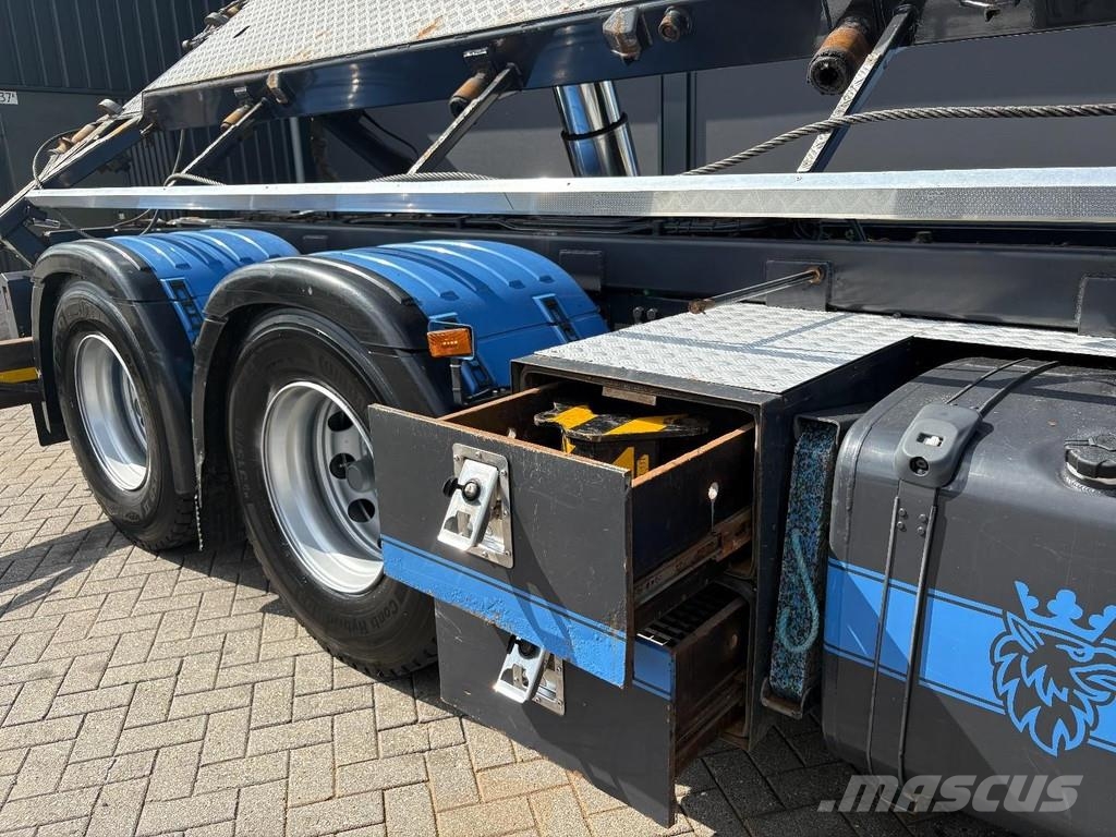 Scania R 490 + HMF 5020 - 6X EXT. + JIB 5X EXT. + EURO 6 Abrollkipper