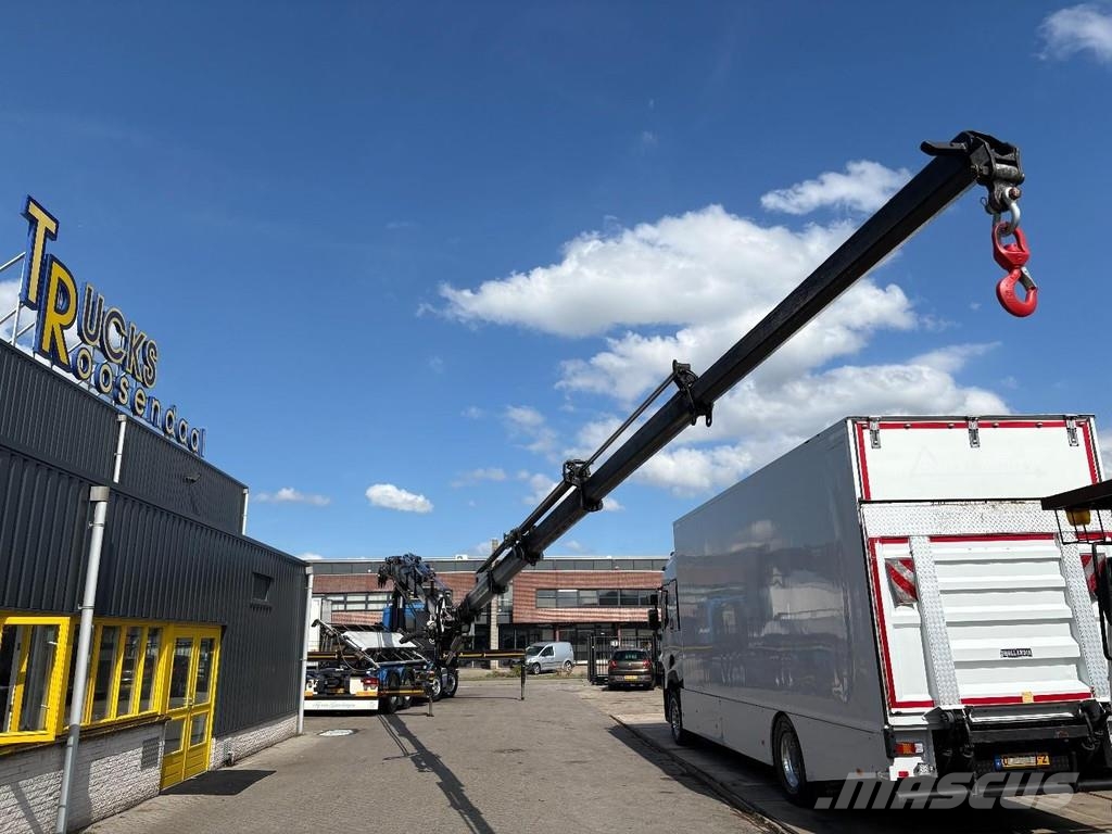 Scania R 490 + HMF 5020 - 6X EXT. + JIB 5X EXT. + EURO 6 Abrollkipper