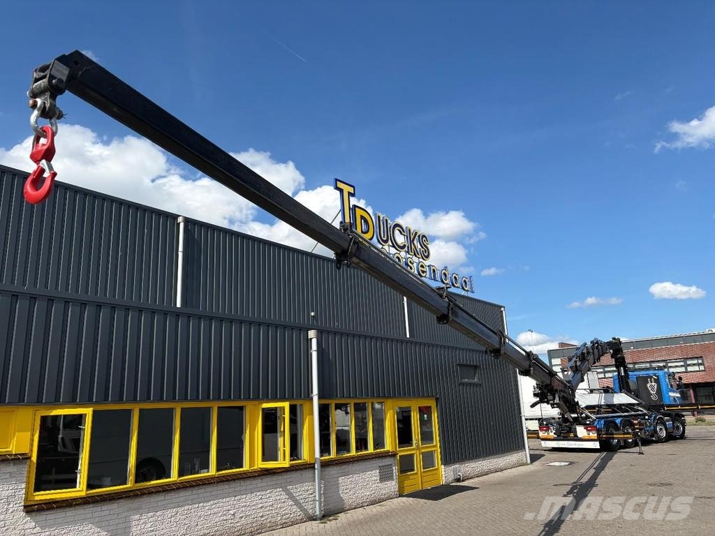 Scania R 490 + HMF 5020 - 6X EXT. + JIB 5X EXT. + EURO 6 Abrollkipper