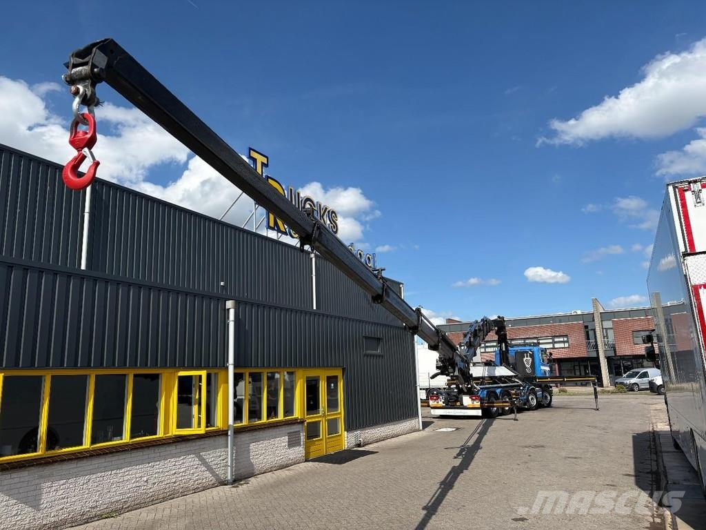 Scania R 490 + HMF 5020 - 6X EXT. + JIB 5X EXT. + EURO 6 Abrollkipper