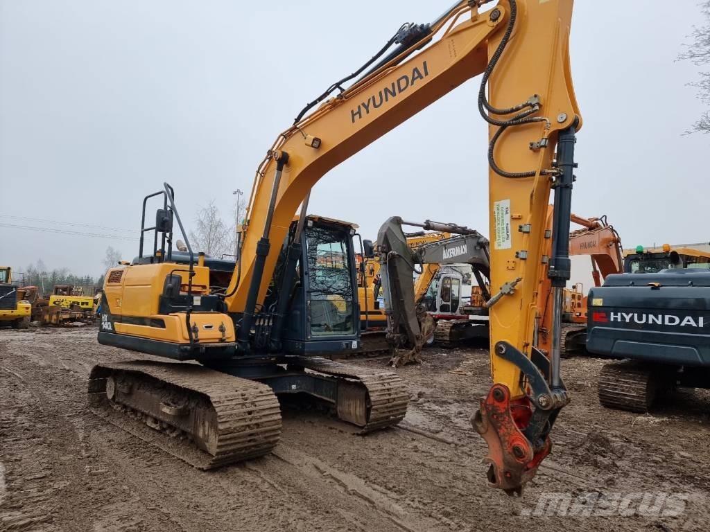 Hyundai HX 140 L Excavadoras sobre orugas