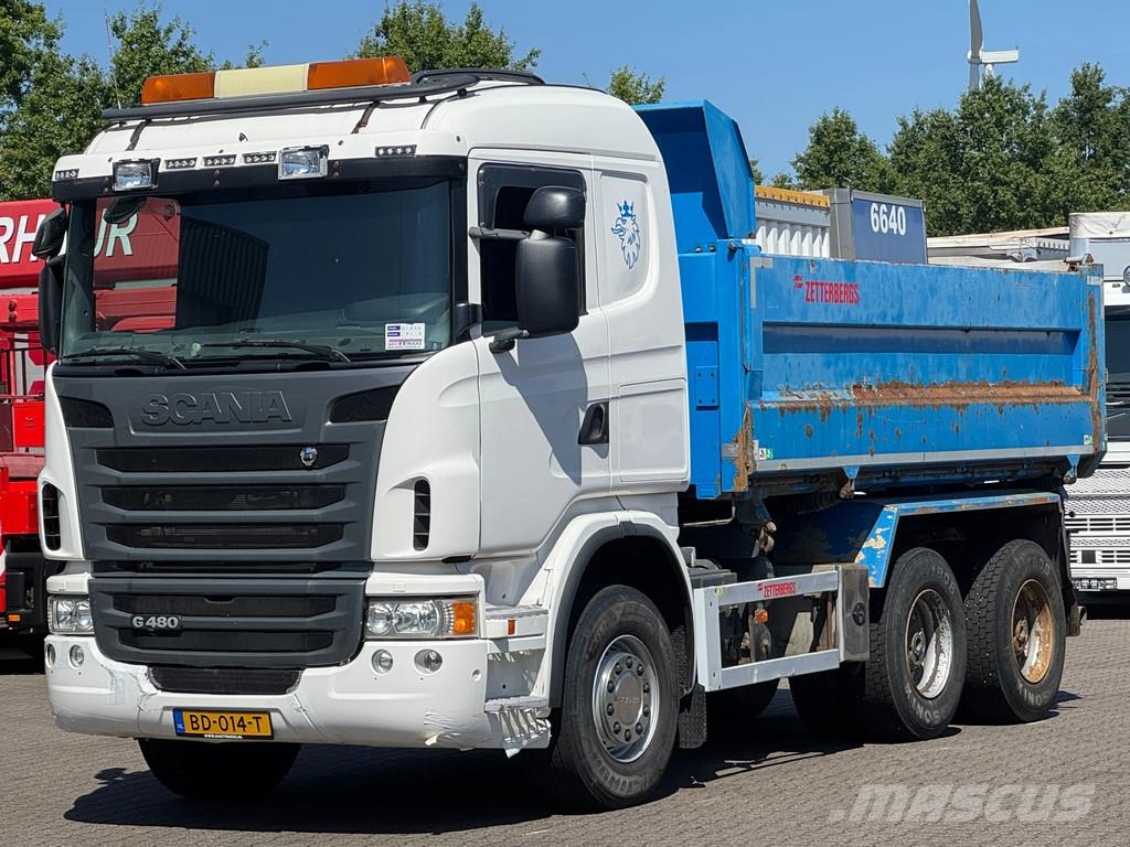 Scania G480 6x4 2-Side Tipper - Retarder - Full Steel Camiones bañeras basculantes o volquetes