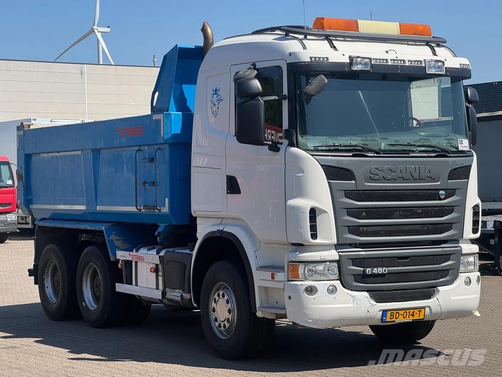 Scania G480 6x4 2-Side Tipper - Retarder - Full Steel Camiones bañeras basculantes o volquetes