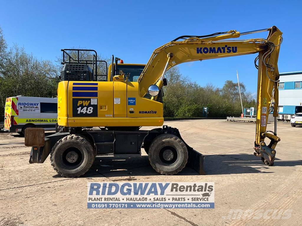 Komatsu PW 148-11 حفارات بعجل