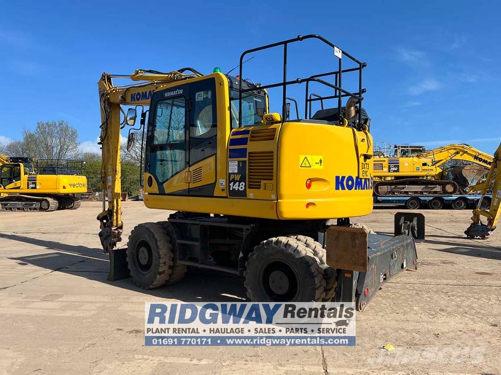 Komatsu PW 148-11 حفارات بعجل