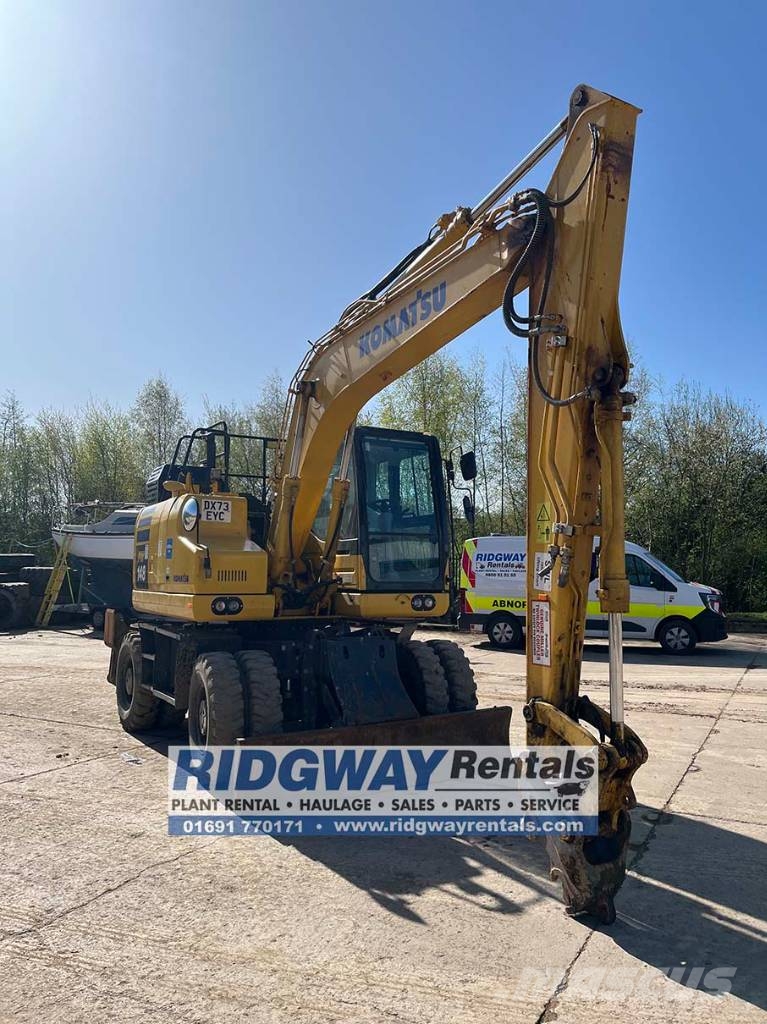 Komatsu PW 148-11 حفارات بعجل