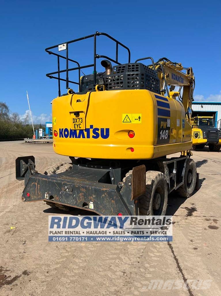 Komatsu PW 148-11 حفارات بعجل