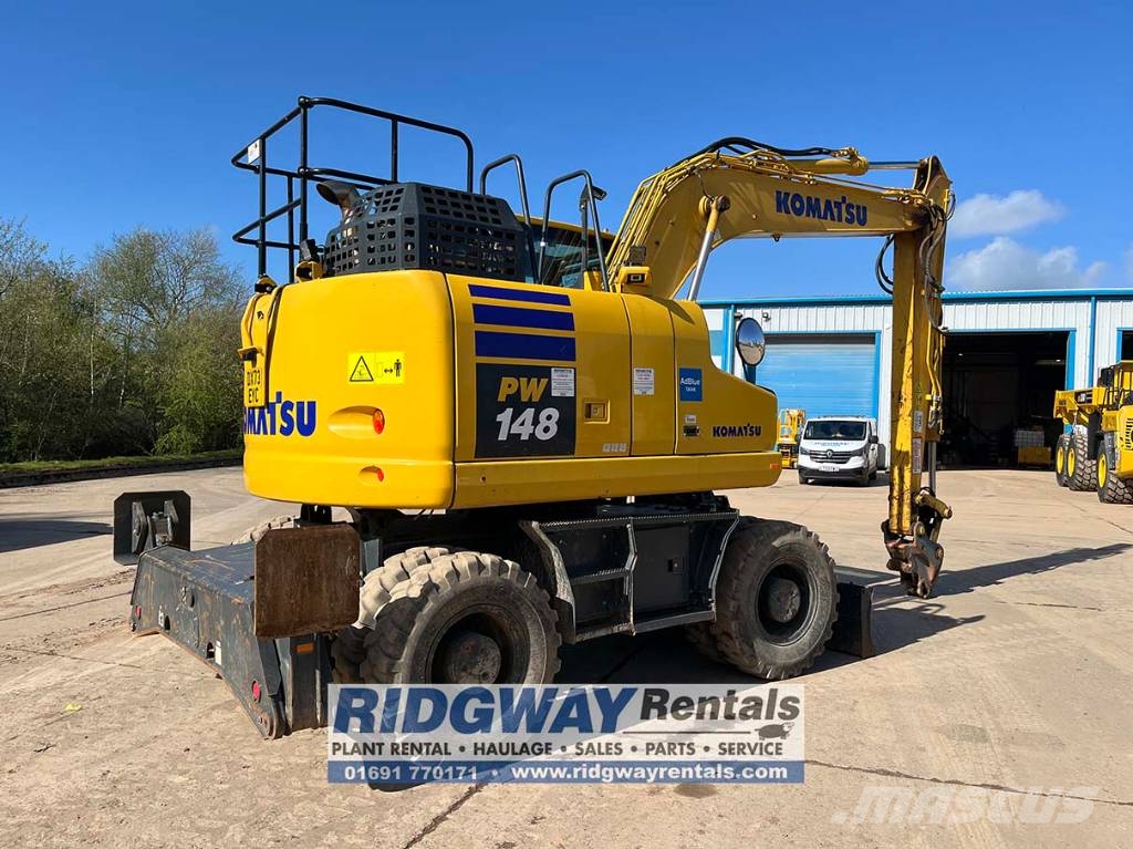 Komatsu PW 148-11 حفارات بعجل