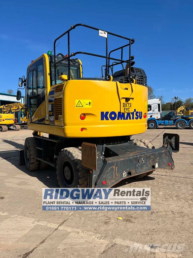 Komatsu PW 148-11 حفارات بعجل