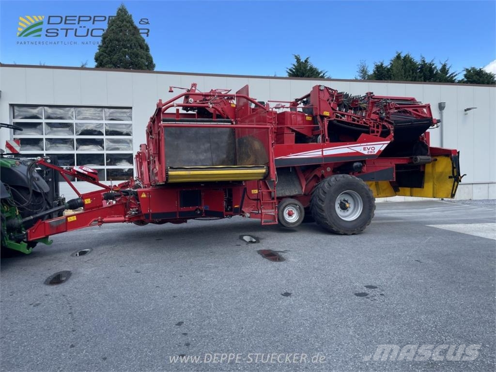 Grimme EVO 280 Sipulinnostokoneet