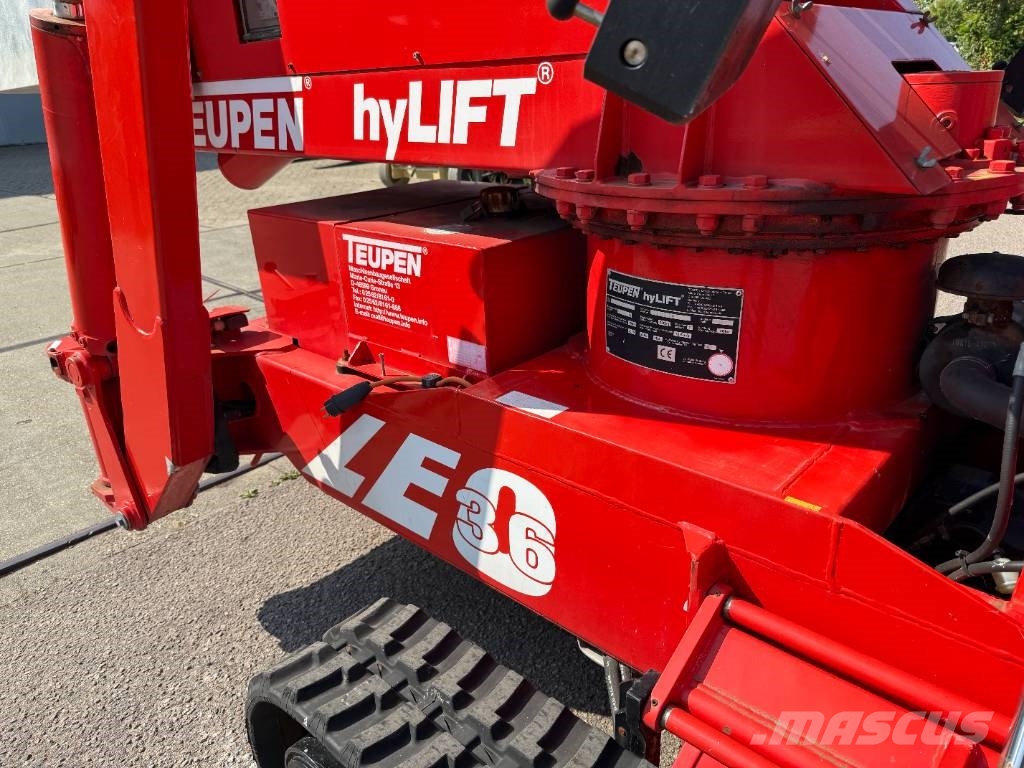 Teupen Leo 36T Spinhoogwerker telescoop 36m Teleskop bomliftar