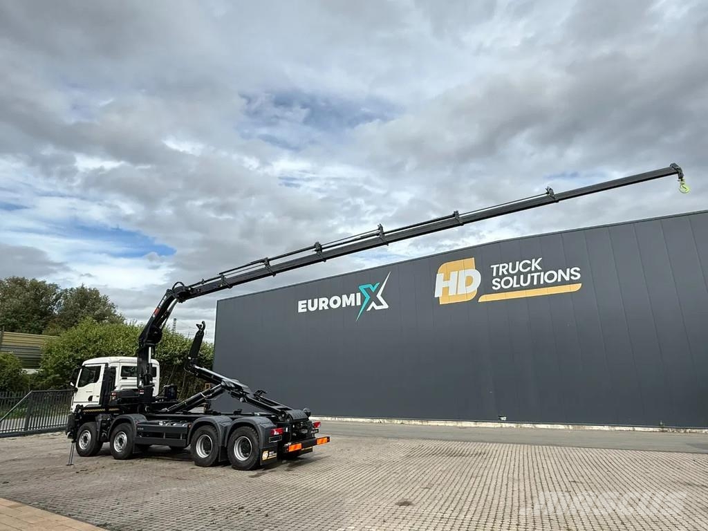 MAN TGS 41.440 MAN TGS 41.440 8x4 Abrollkipper + Kran Hook lift trucks