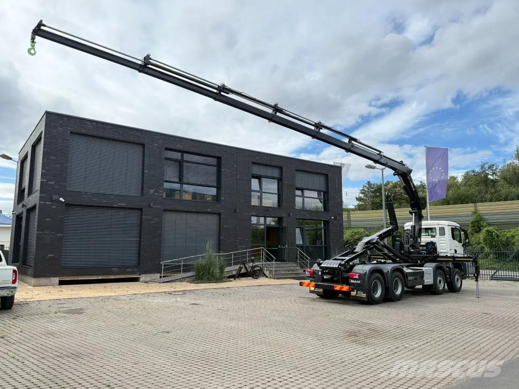 MAN TGS 41.440 MAN TGS 41.440 8x4 Abrollkipper + Kran Hook lift trucks
