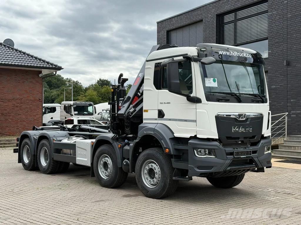 MAN TGS 41.440 MAN TGS 41.440 8x4 Abrollkipper + Kran 工程吊钩车