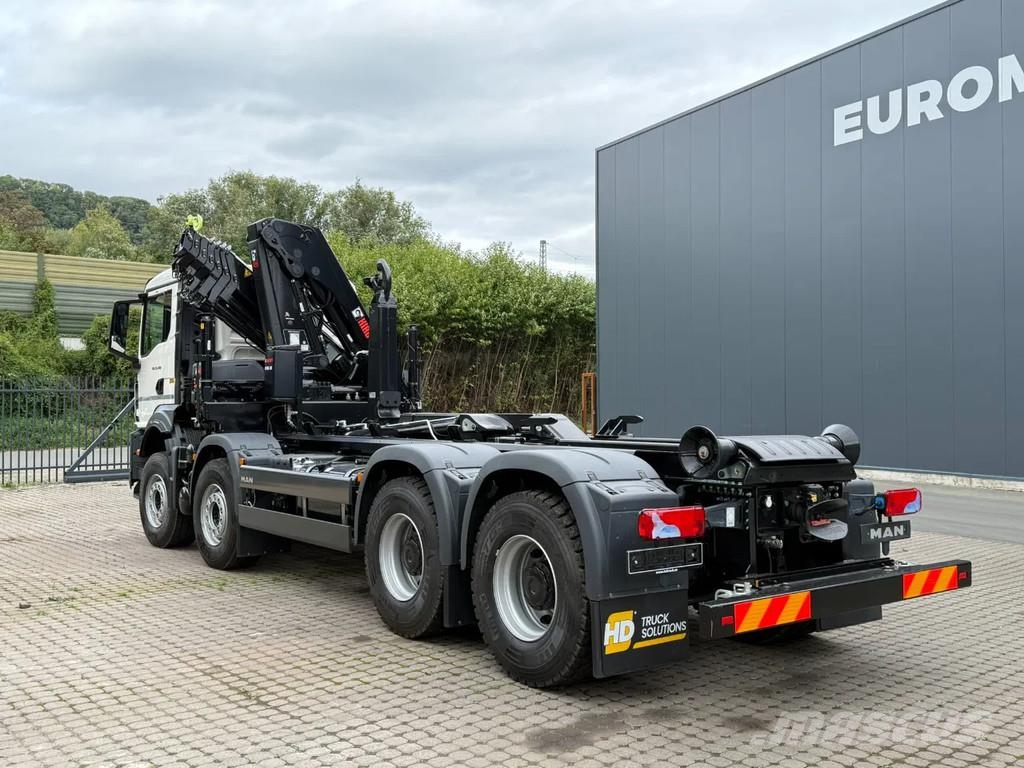 MAN TGS 41.440 MAN TGS 41.440 8x4 Abrollkipper + Kran Hook lift trucks