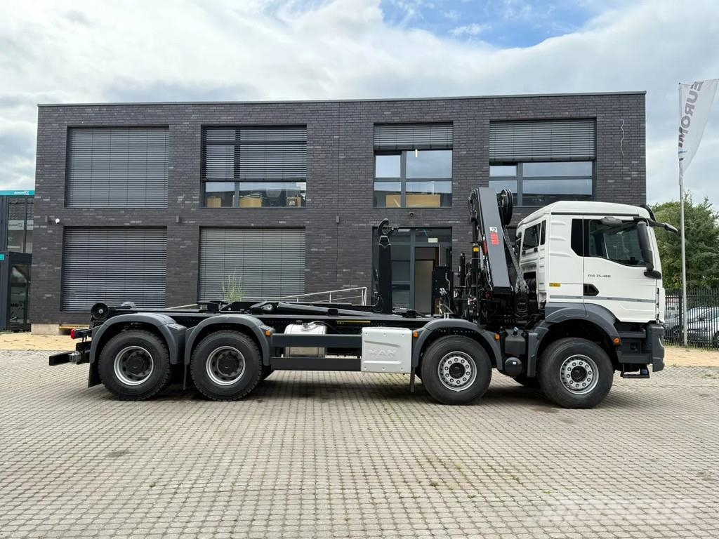 MAN TGS 41.440 MAN TGS 41.440 8x4 Abrollkipper + Kran Hook lift trucks