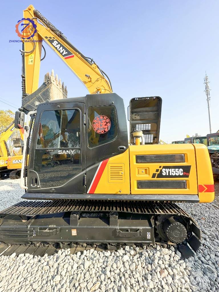 Sany SY 155 C/15tons/Digger/Hydraulic/90%new/secondhand 中型挖掘机