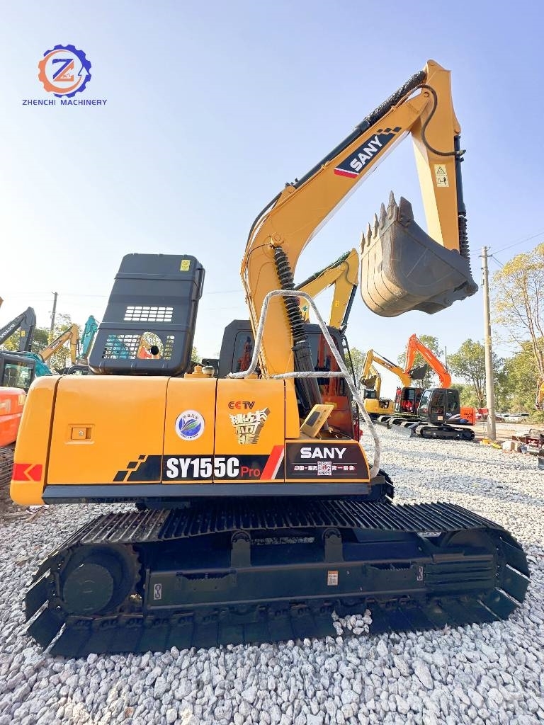 Sany SY 155 C/15tons/Digger/Hydraulic/90%new/secondhand 中型挖掘机