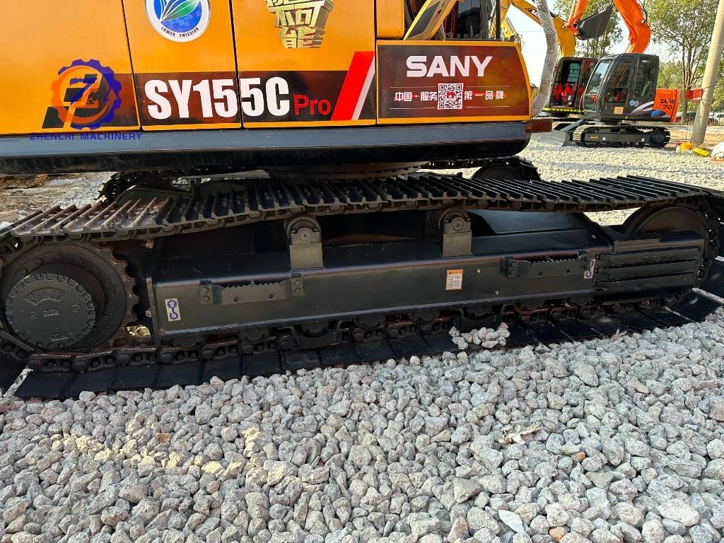 Sany SY 155 C/15tons/Digger/Hydraulic/90%new/secondhand 中型挖掘机