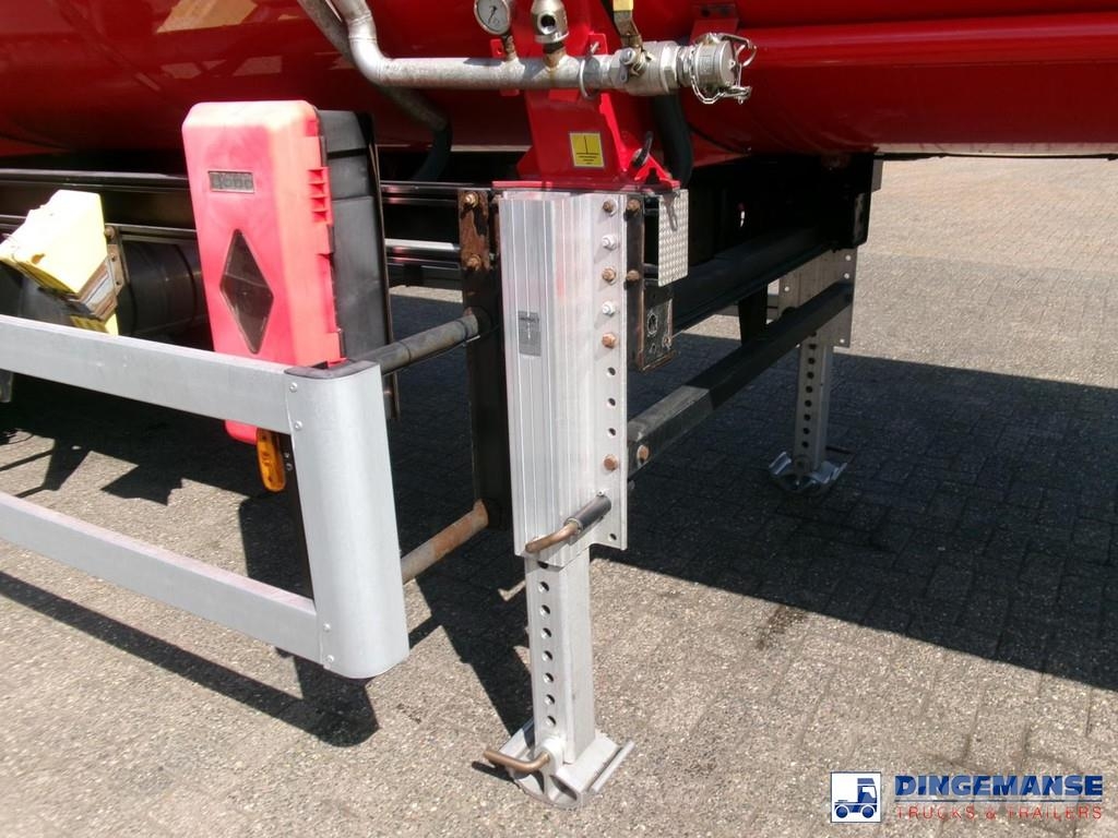 Cobo Bitumen tank inox 34 m3 / 1 comp Tankauflieger