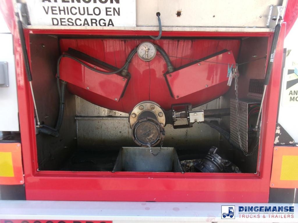 Cobo Bitumen tank inox 34 m3 / 1 comp Tankauflieger