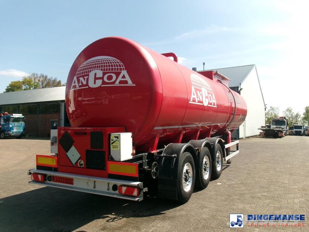 Cobo Bitumen tank inox 34 m3 / 1 comp Tankauflieger