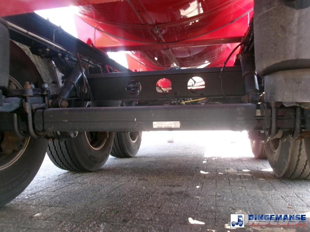 Cobo Bitumen tank inox 34 m3 / 1 comp Tankauflieger