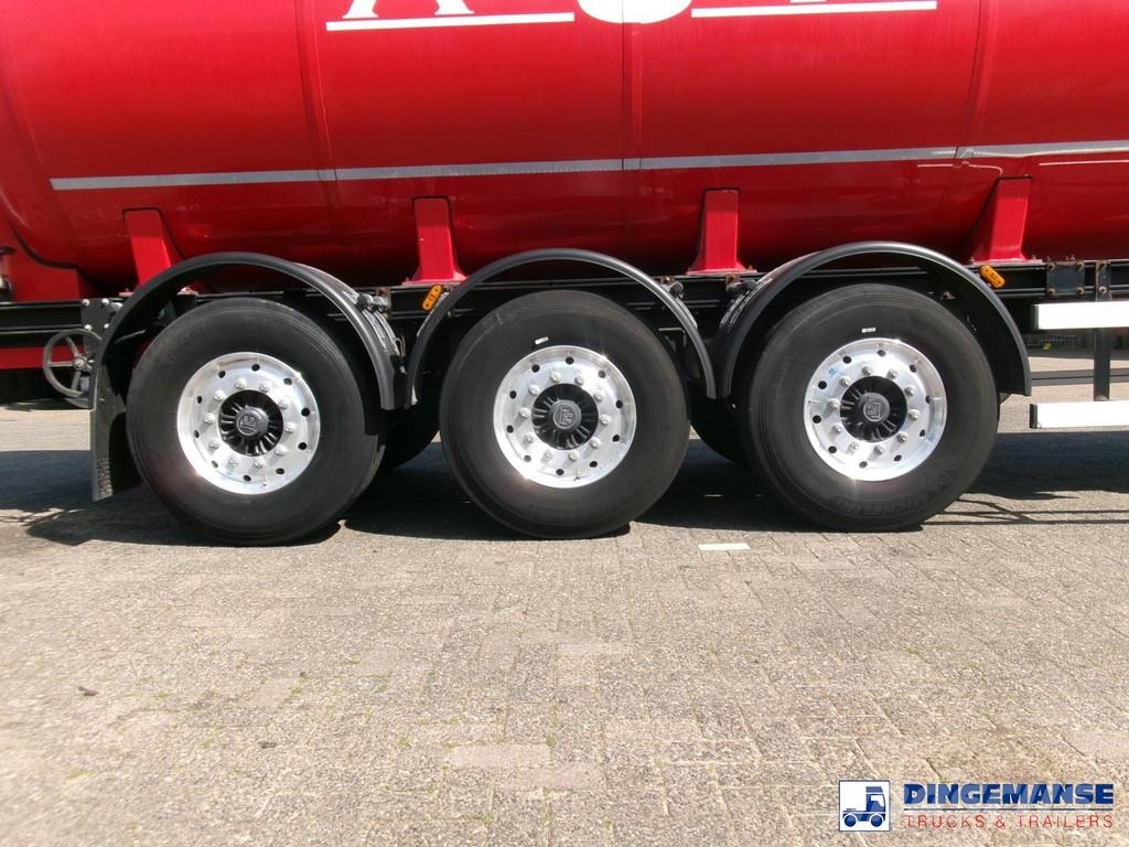 Cobo Bitumen tank inox 34 m3 / 1 comp Tankauflieger