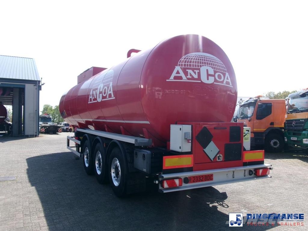 Cobo Bitumen tank inox 34 m3 / 1 comp Tankauflieger