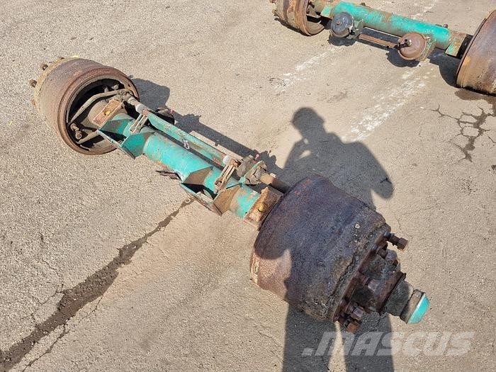 ROR trailer axle double tires drum brakes Осі