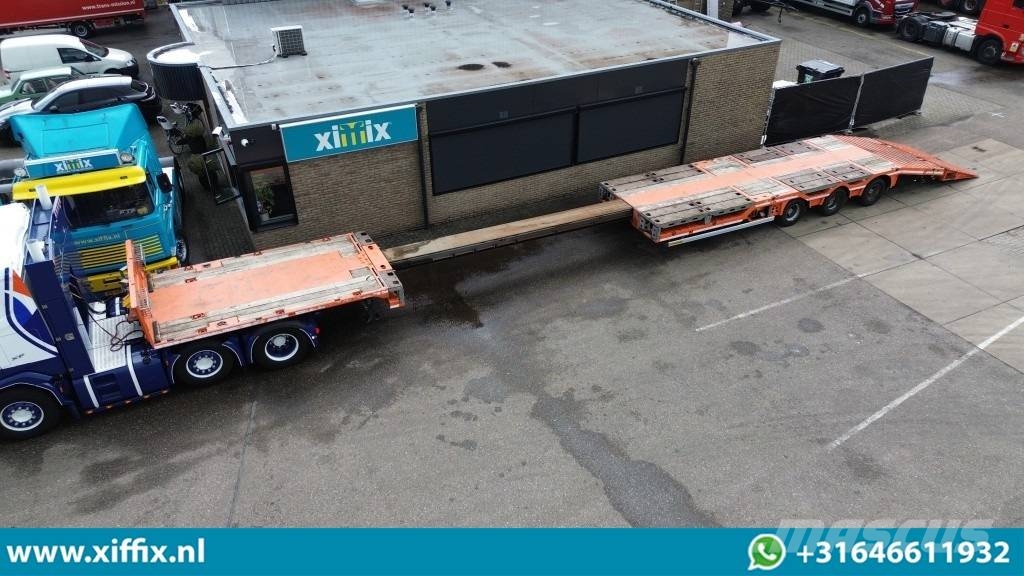 Faymonville 3-axle flat extendable MEGA, flip-tail-ramp!, 2017 ...