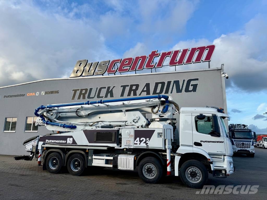 Mercedes-Benz Arocs 3740 Putzmeister 42-5.16H Kamionske črpalke za beton
