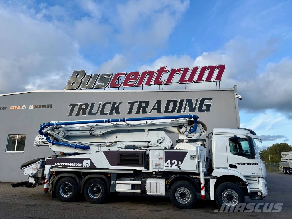 Mercedes-Benz Arocs 3740 Putzmeister 42-5.16H Kamionske črpalke za beton